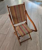 Vintage poppen strandstoeltje, Verzenden