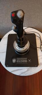 Joystick warthog+Hotas Cougar volledig metaal F-16 replica, Ophalen of Verzenden, Zo goed als nieuw, Thrustmaster TCA