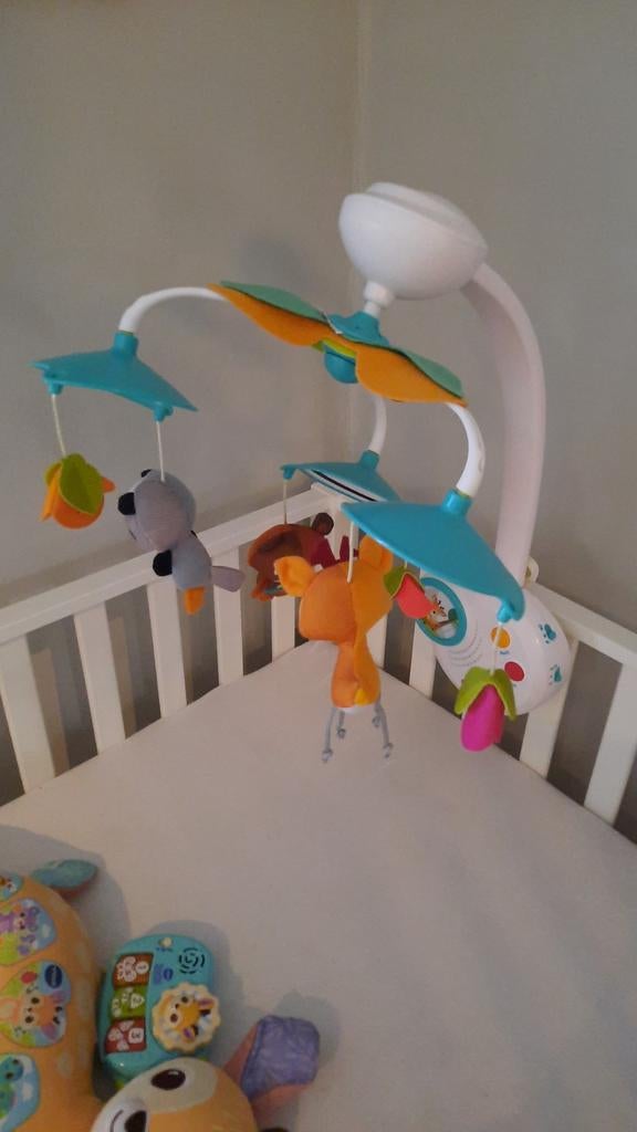 Tiny Love bosdieren boxmobiel, Kinderen en Baby's, Speelgoed | Babyspeelgoed, Zo goed als nieuw, Mobiel, Ophalen of Verzenden