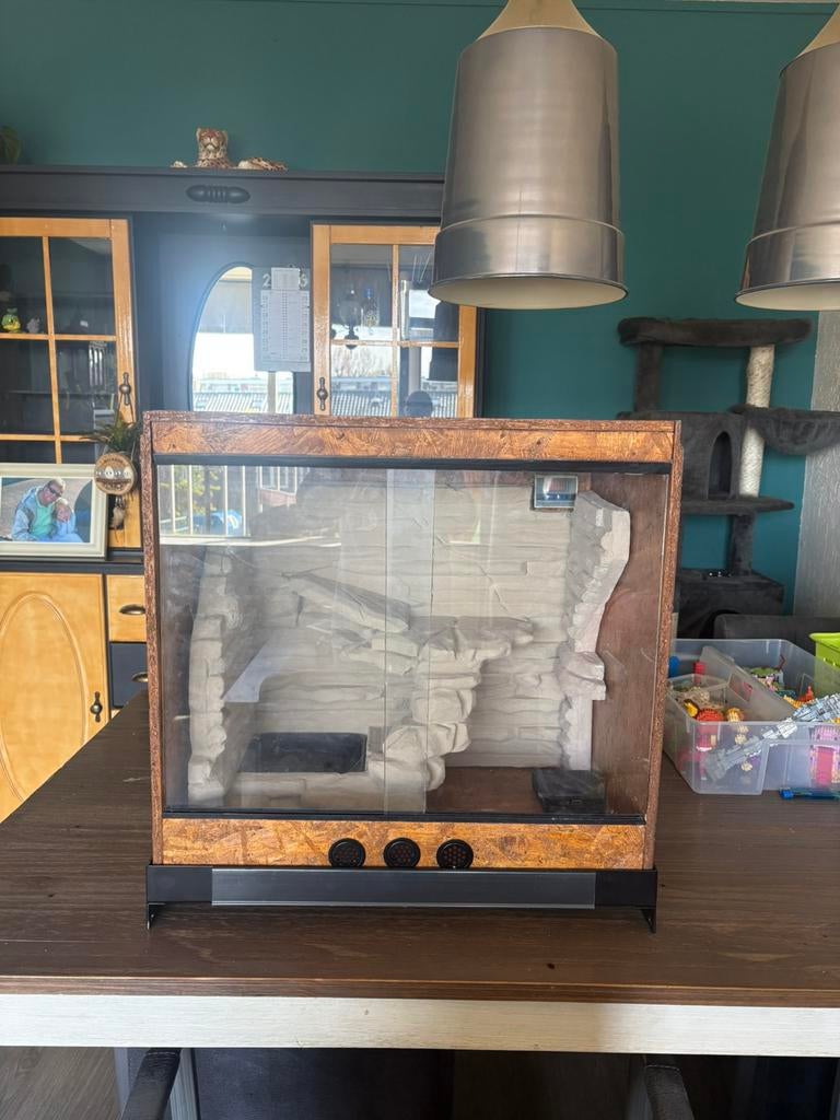 3 terrarium projecten, Dieren en Toebehoren, Reptielen en Amfibieën | Toebehoren, Ophalen, Zo goed als nieuw