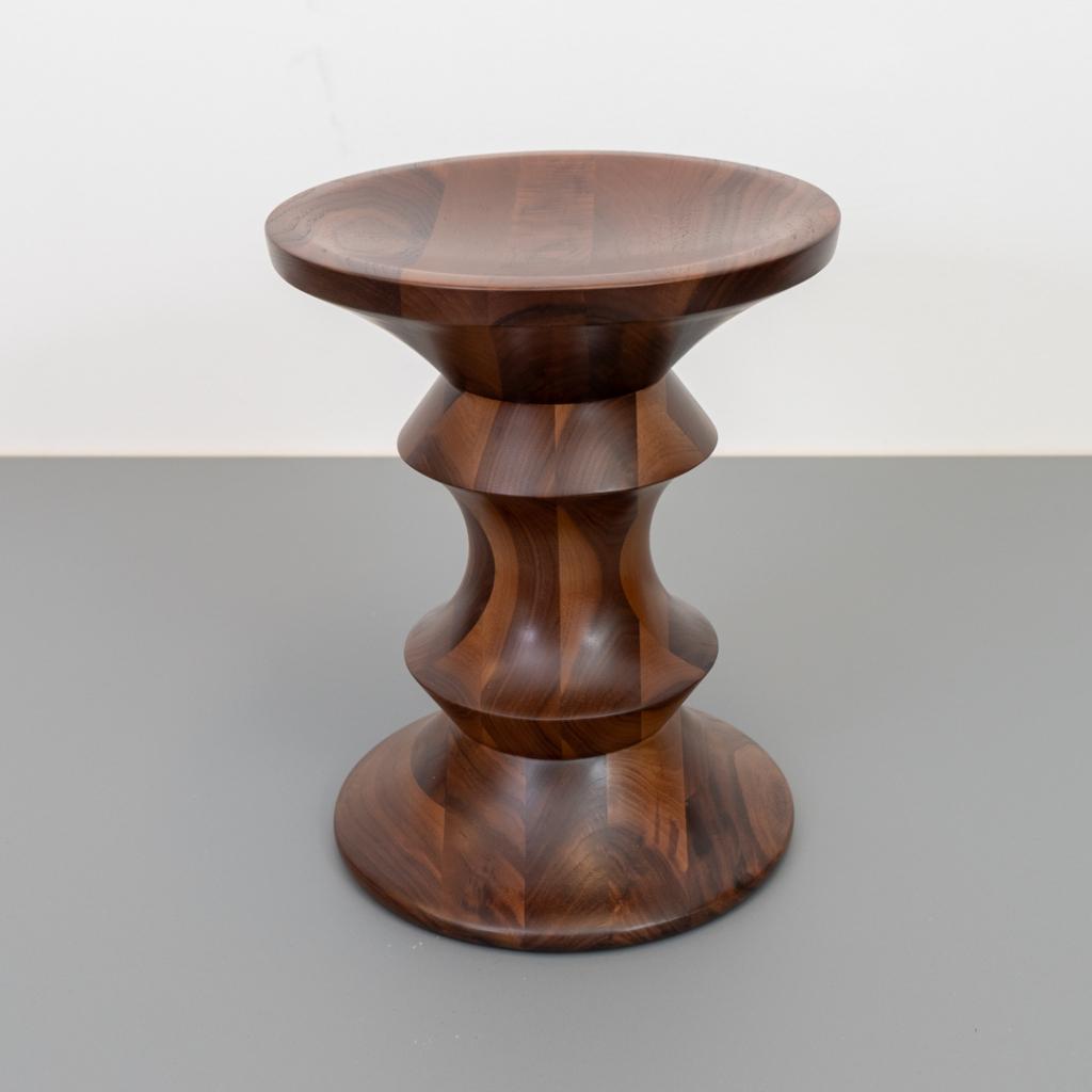 ACTIE!! 23x Vitra Eames Stool C - Amerikaans Notenhout