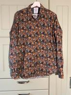 A Fish Named Fred maat L coral overhemd lange mouw, Ophalen of Verzenden, Zo goed als nieuw, Bruin, Halswijdte 41/42 (L)