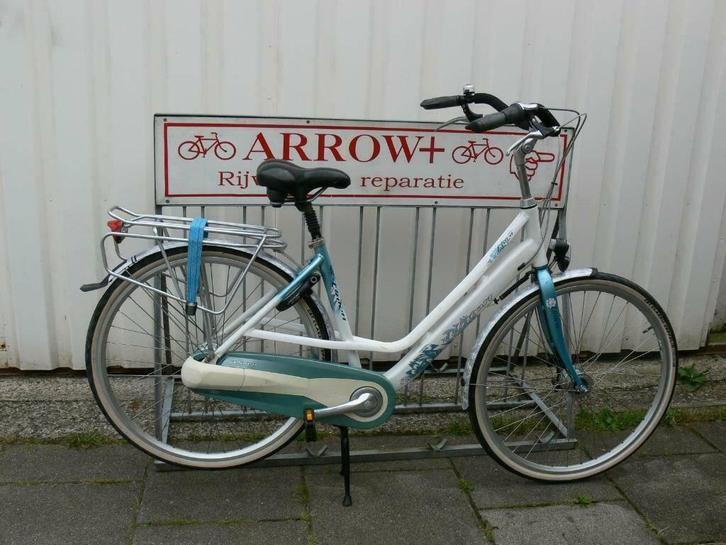 union, Fietsen en Brommers, Fietsen | Dames | Damesfietsen, Gebruikt, Overige merken, Versnellingen, 50 tot 53 cm, Ophalen