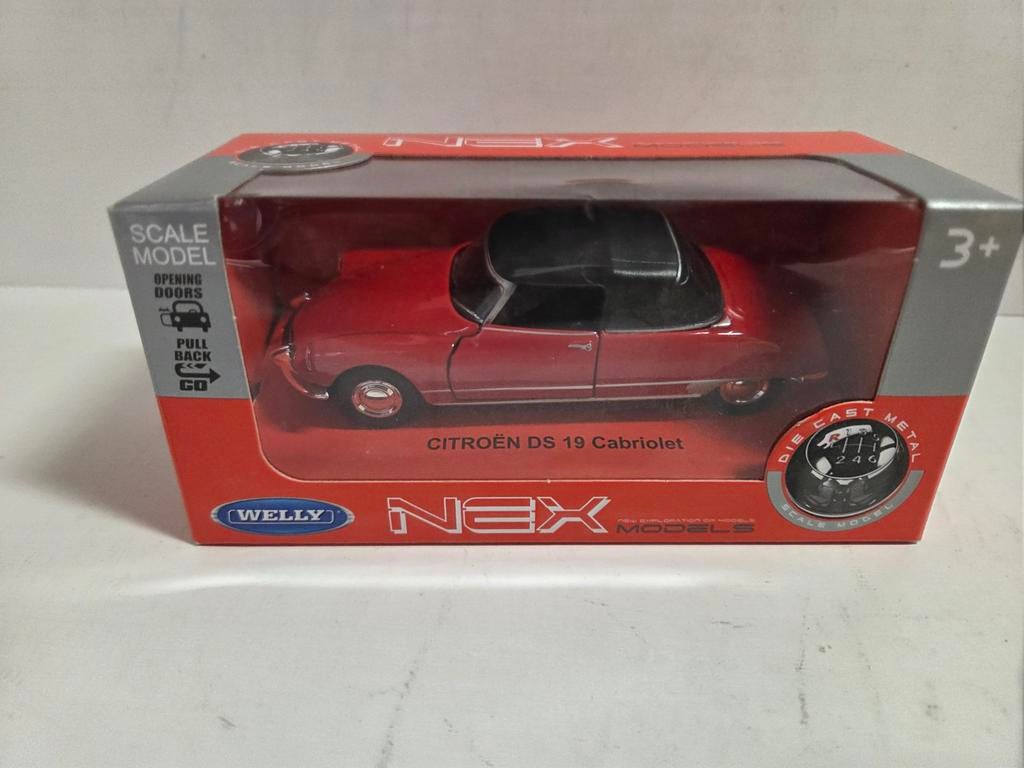 Welly Citroën DS 19 cabriolet nieuw, Overige merken, Auto, ., Nieuw