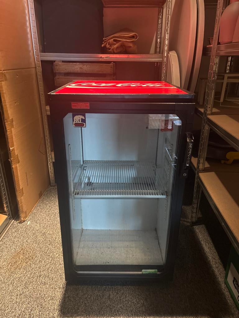 Coca-Cola koelkast, Witgoed en Apparatuur, Minder dan 45 cm, Minder dan 75 liter, Ophalen, 85 tot 120 cm