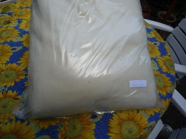 Merino wollen zomeronderdeken 230 x 200 cm  NIeuw, Wit, Ophalen of Verzenden, Deken of Dekbed, Nieuw