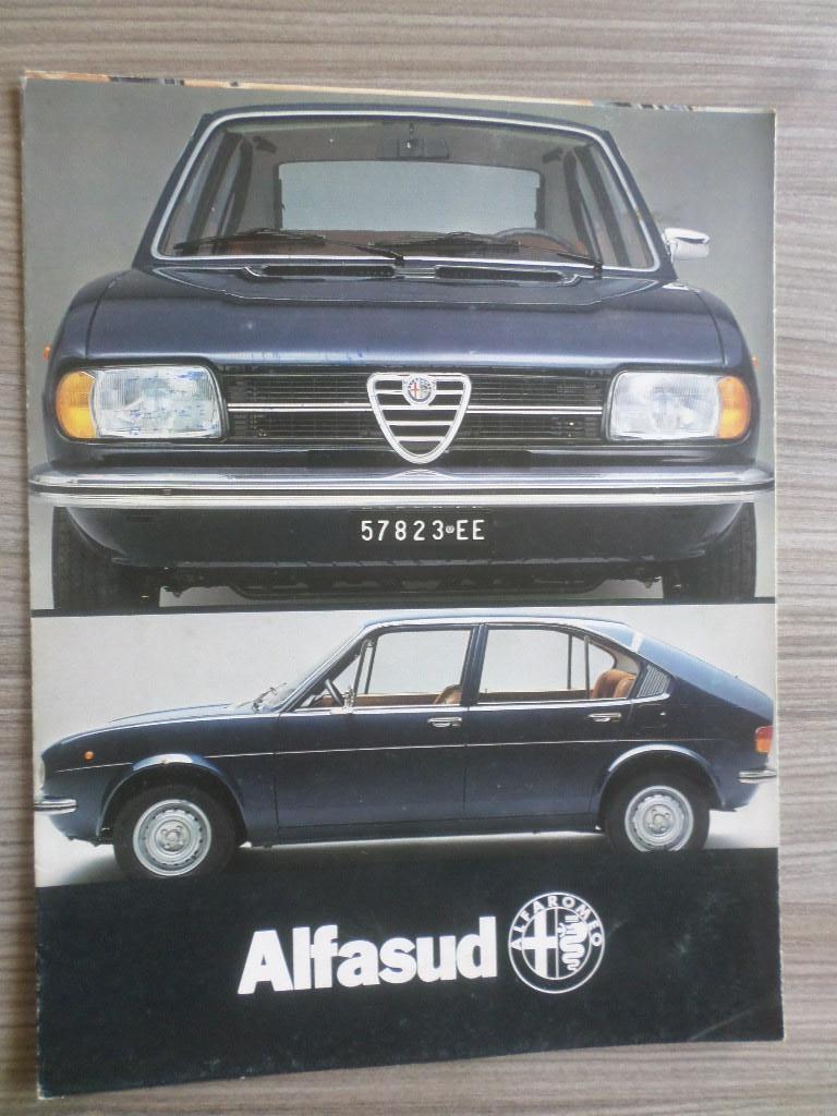 Alfa Romeo Alfasud 1979 Brochure, Ophalen of Verzenden, Zo goed als nieuw, Alfa Romeo