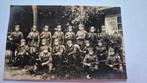 Foto Fotokaart mobilisatie leger WO I infanterie miltair, Gebruikt, Foto, Ophalen of Verzenden, Voor 1940