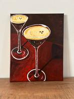 Schilderij expresso martini, Ophalen of Verzenden