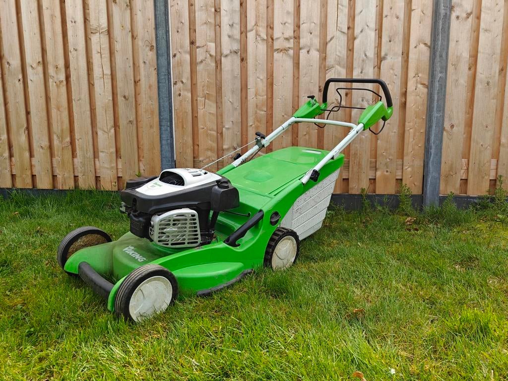 Viking MB655 V B&S Benzine Grasmaaier (bj 2014), Tuin en Terras, Grasmaaiers, Ophalen, Gebruikt, Benzine-grasmaaier, 50 cm of meer