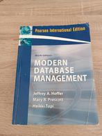 Modern database management, Ophalen of Verzenden, Zo goed als nieuw, Overige onderwerpen