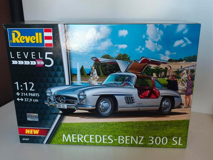 Mercedes 300 SL Revell 1:12, Hobby en Vrije tijd, Modelbouw | Auto's en Voertuigen, Auto, Groter dan 1:32, Revell, Ophalen of Verzenden