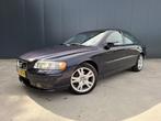 Volvo S60 2.4 5 CILINDER AUTOMAAT XENON TOUNGTIMER LEER NAVI, Gebruikt, Blauw, S60, Navigatiesysteem