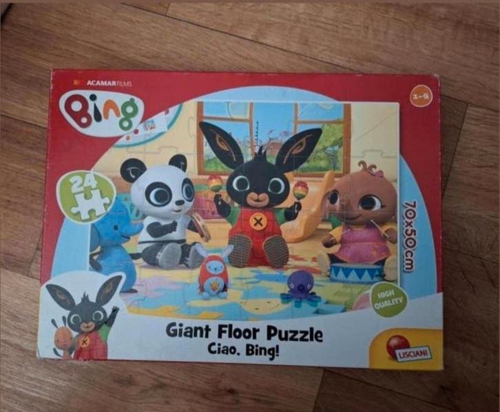 Bing Giant Floor Puzzle - 24 stukjes, Kinderen en Baby's, Speelgoed | Kinderpuzzels, Ophalen of Verzenden