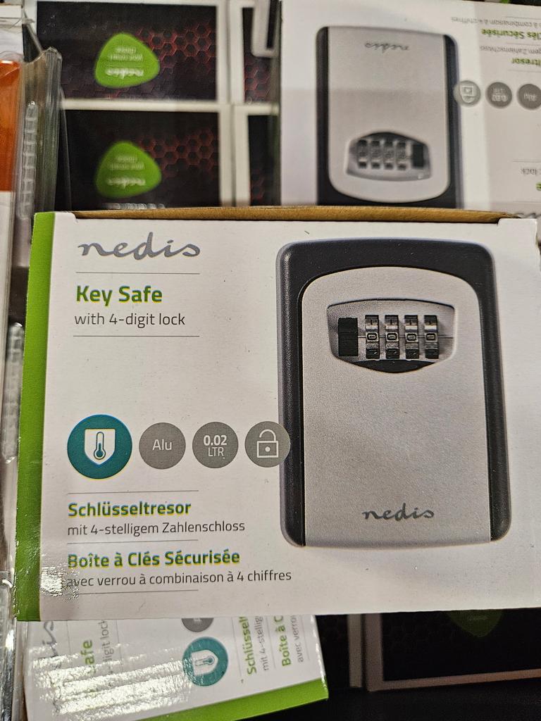 Kluis Sleutelkluis Combinatieslot Binnen en Buiten, Ophalen, Nieuw, Overige materialen, Slot