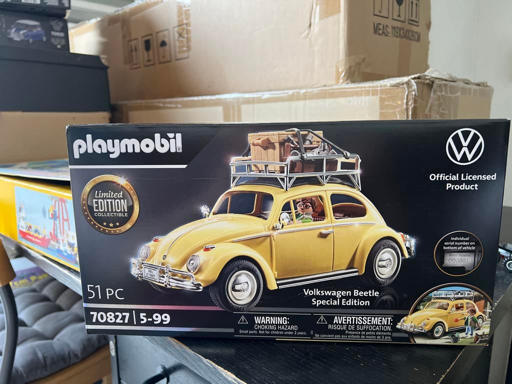 Playmobil Volkswagen Kever Special Edition 70827, Ophalen of Verzenden, Nieuw, Complete set