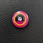 Pinkpop Landgraaf - 25 mm button - Roze/Zwart/Geel, Ophalen of Verzenden, Nieuw
