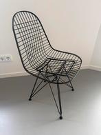 Vitra Wire Chair DKR zwart, Huis en Inrichting, Stoelen, Ophalen, Gebruikt, Zwart, Metaal