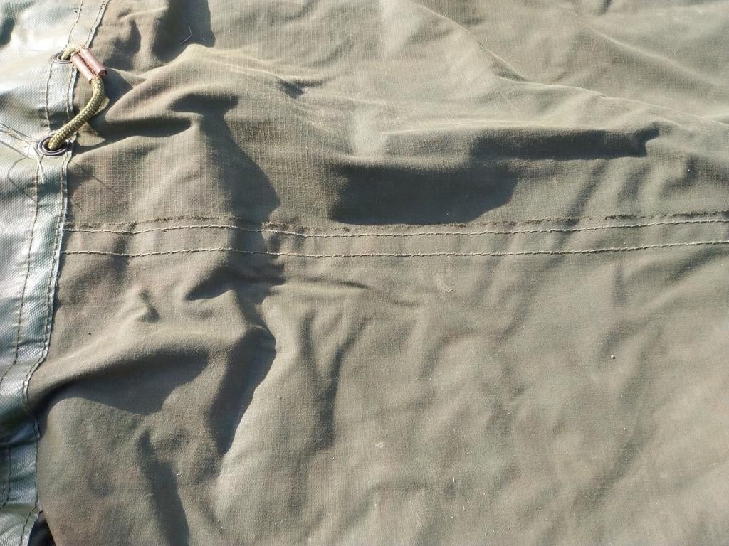 Canvas stof legertent stof tentdoek leger militaire stof, Ophalen of Verzenden, Gebruikt, Overige typen