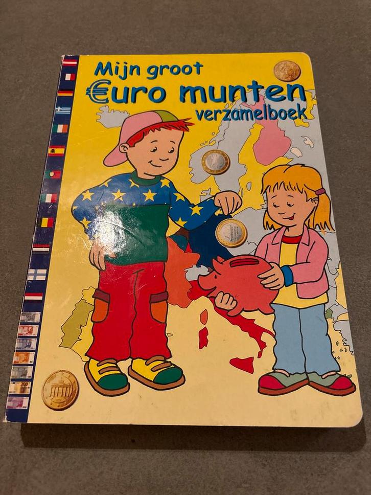 Mijn Groot Euro Munten Verzamelboek, Boeken, Kinderboeken | Jeugd | onder 10 jaar, Zo goed als nieuw, Non-fictie, Ophalen of Verzenden