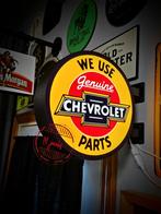 Chevrolet reclamebak met LED verlichting, Ophalen of Verzenden, Nieuw, Lichtbak of (neon) lamp