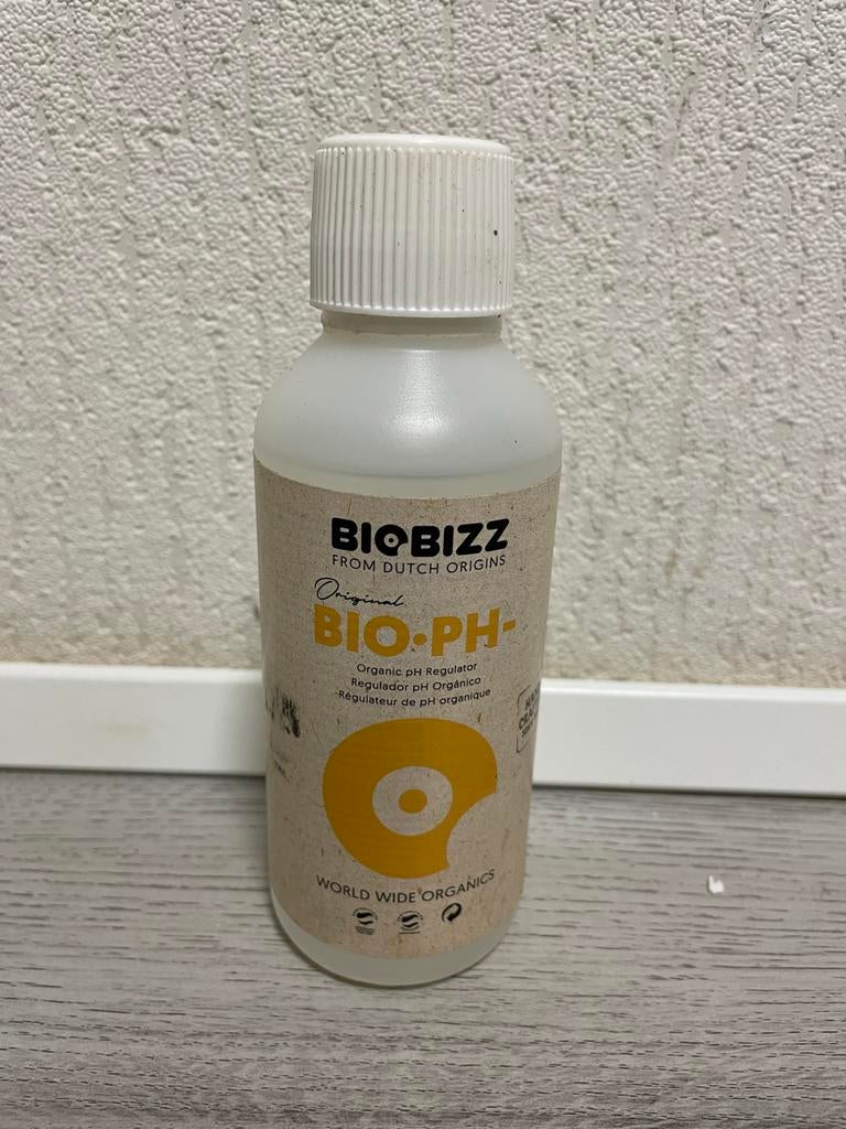 Biobizz Bio-PH-, Bio-PH+, Fish-mix en Bio-Bloom, Ophalen of Verzenden, Zo goed als nieuw