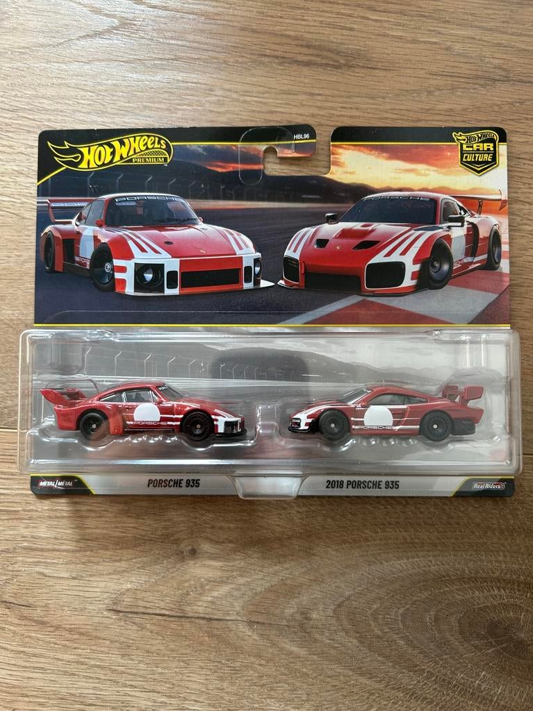 Hot Wheels Premium Porsche 935 Duo-pack, Ophalen of Verzenden, Nieuw, Auto