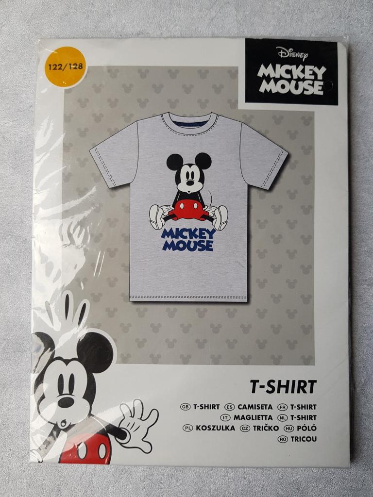 Disney Mickey Mouse tshirt 122-128, Ophalen of Verzenden, Nieuw, Maat 128