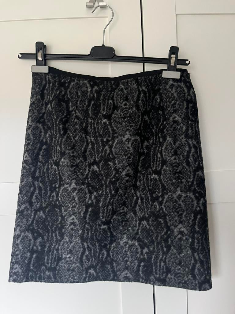Mango Suit mini rok maat M, Verzenden, Zo goed als nieuw, Zwart, Boven de knie