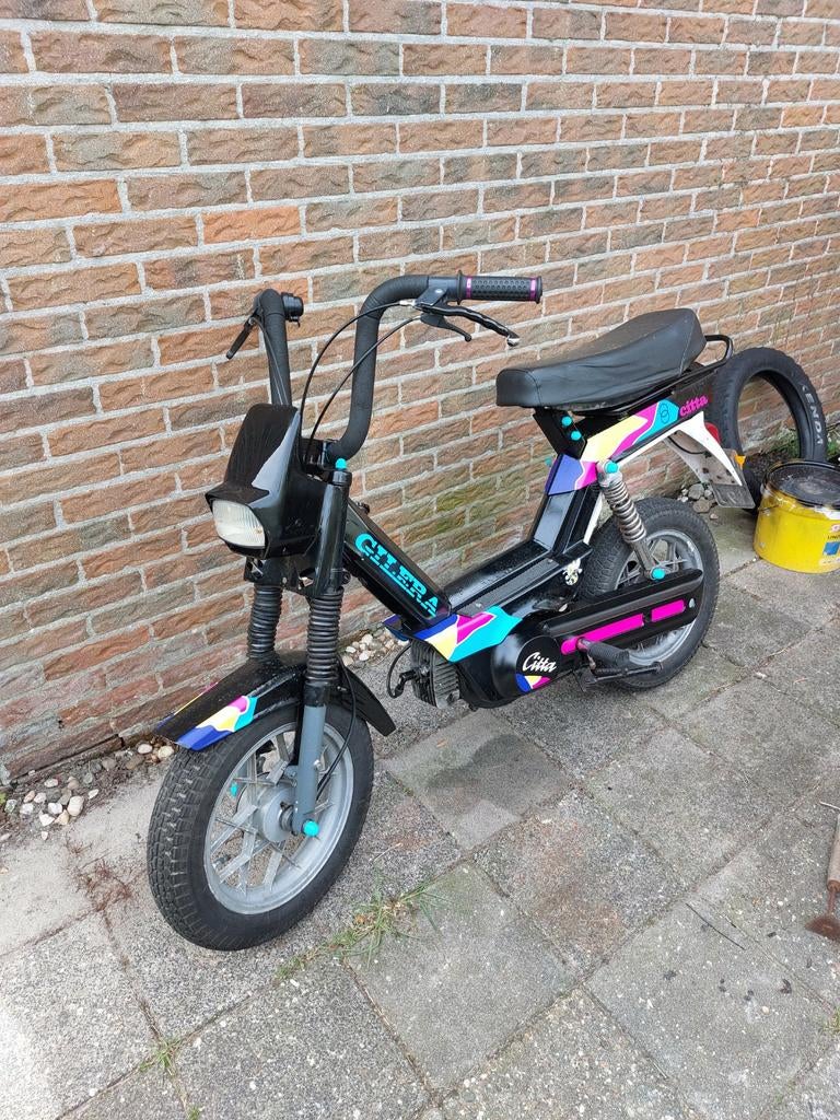 Gilera citta met 65cc en snor kenteken, Fietsen en Brommers, Ophalen of Verzenden, Gebruikt, Tweetakt, Gilera
