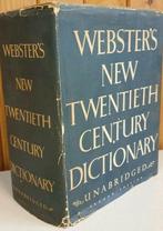 Vintage Webster's Nieuwe Twintigste Eeuw 1960 Woordenboek, Boeken, Woordenboeken, Gelezen, Overige uitgevers, Webster, Ophalen of Verzenden