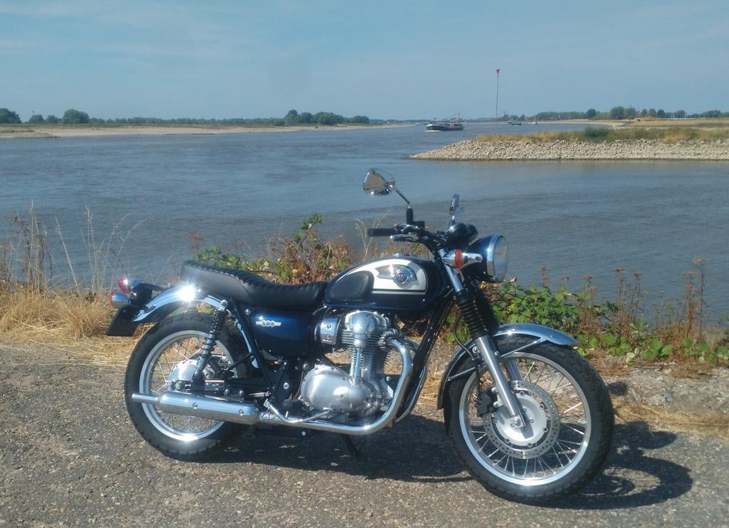 Kawasaki W800 met veel extra's, W 800, Particulier, Naked bike