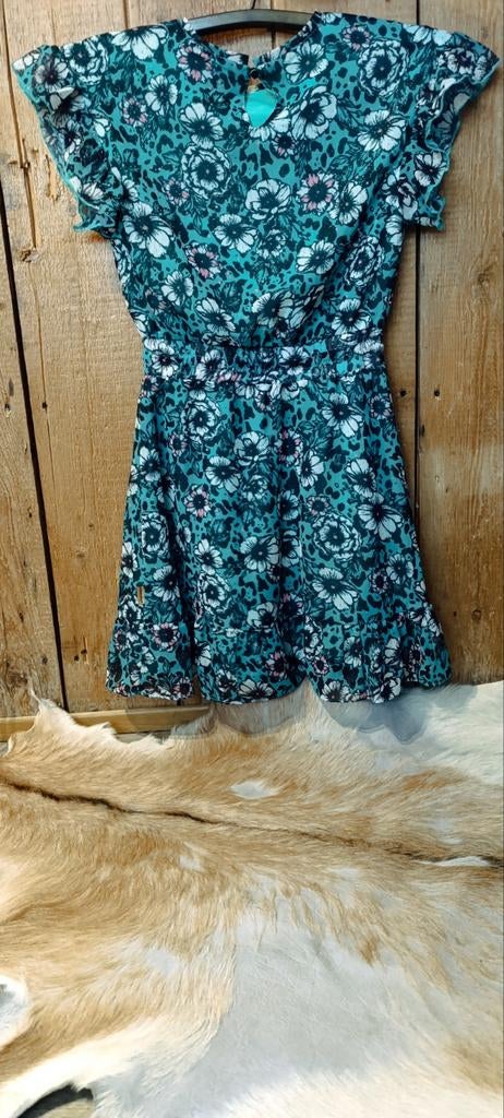 Vingino jurk maat 164, Kinderen en Baby's, Kinderkleding | Maat 164, Meisje, Ophalen of Verzenden, Zo goed als nieuw, Vingino