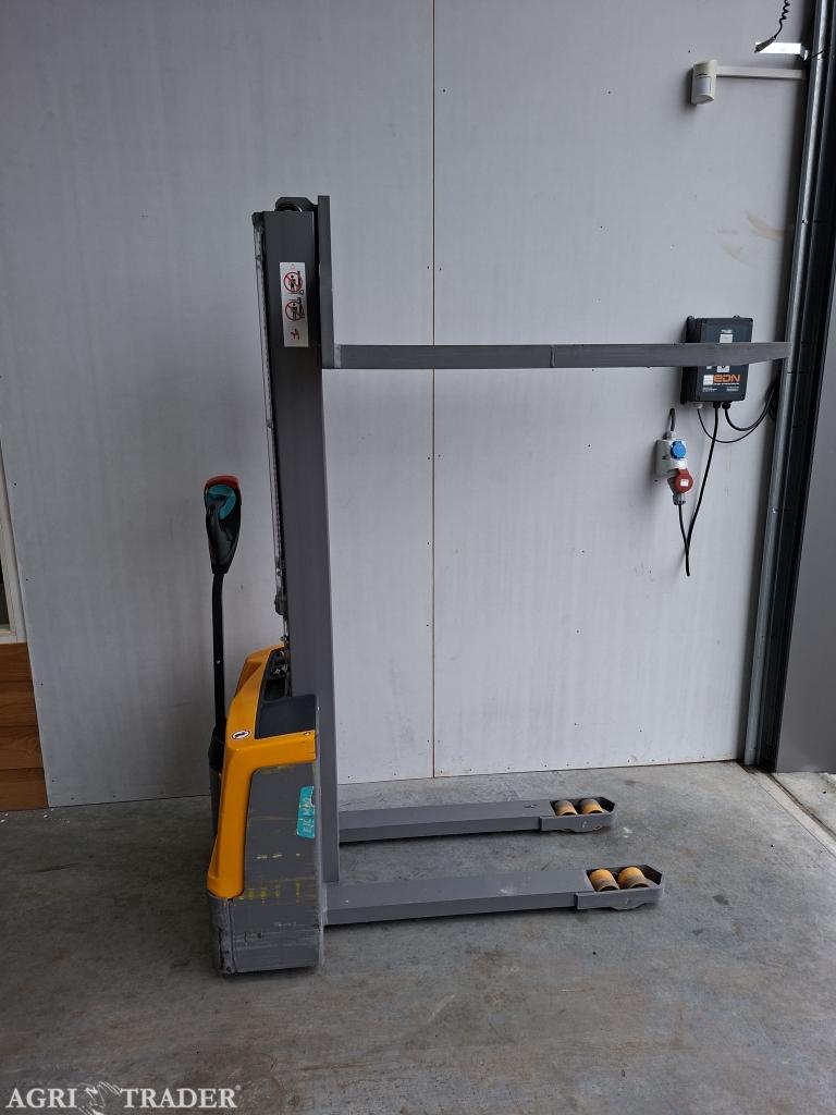 Jungheinrich elektrische stapelaar 162 cm 1000 kg ejc M10 bj, Doe-het-zelf en Verbouw, Palletwagens en Pompwagens, Gebruikt, -