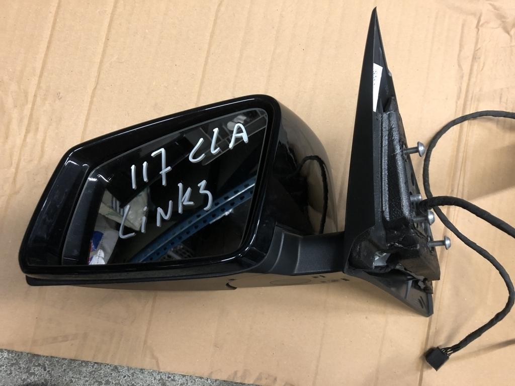 Linkse Spiegel W117 CLA Klasse Compleet Zwart, Auto-onderdelen, Spiegels, Niet ingevuld, Gebruikt, Mercedes-Benz, Niet ingevuld