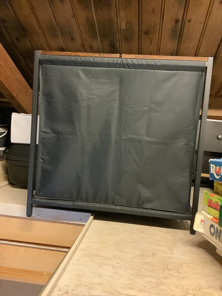 Wasmand, Ophalen, Gebruikt, Bruin