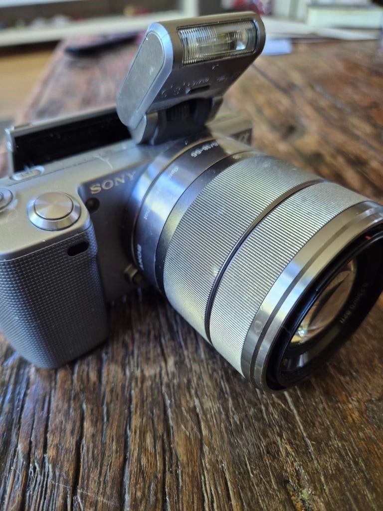 Sony NEX-5 - Goed Werkende Camera met Extra's, Ophalen of Verzenden, Gebruikt, Compact, Sony