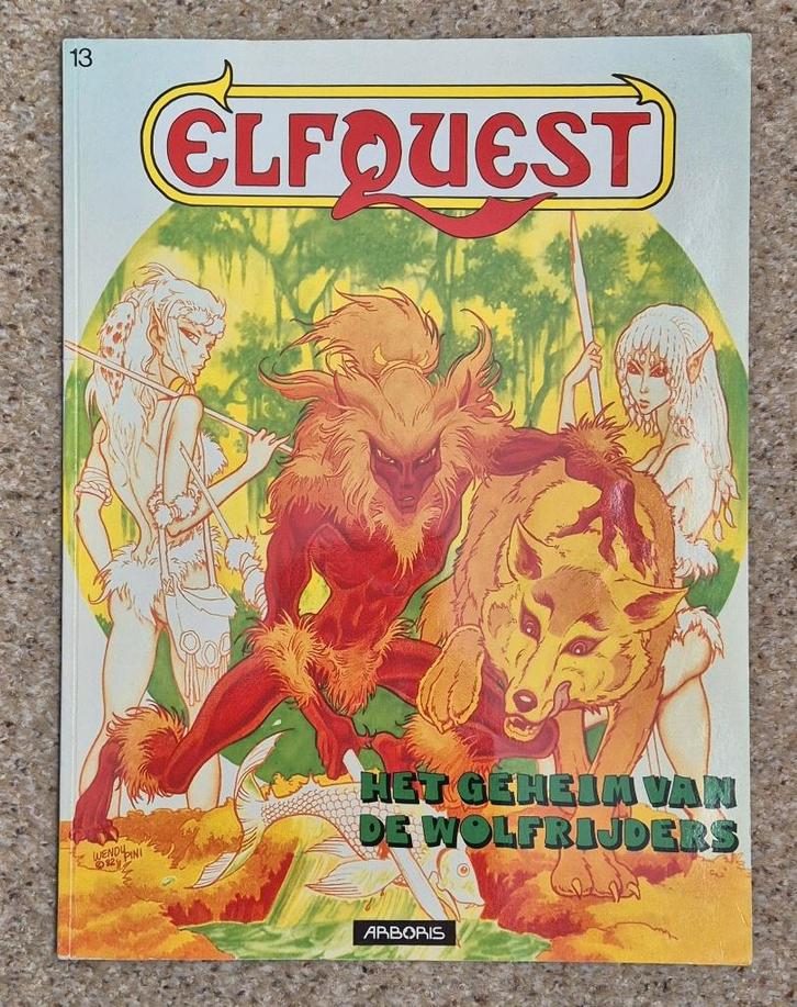 Elfquest 13 - Het geheim van de wolfrijders | Arboris, 1992, Boeken, Stripboeken, Zo goed als nieuw, Eén stripboek, Ophalen of Verzenden