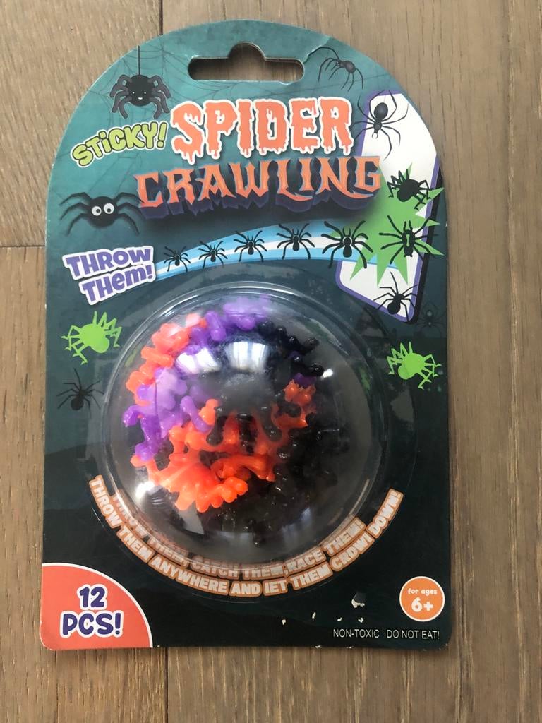 Sticky Spider Crawling speelgoed (12 stuks), Ophalen of Verzenden, Nieuw, Jongen of Meisje