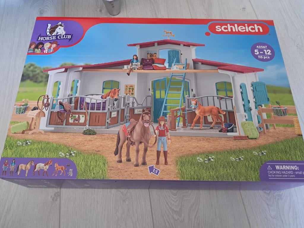 Schleich Horse Club Manege 42567 - Zo goed als nieuw, Kinderen en Baby's, Speelgoed | Overig, Zo goed als nieuw, Jongen of Meisje
