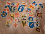 Vintage Setje 43 wapenschilden Europese steden, Ophalen of Verzenden, Zo goed als nieuw