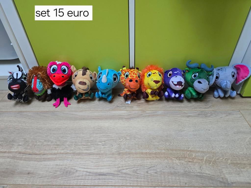 Lidl Mini's knuffels, helemaal compleet, Lidl, Ophalen of Verzenden