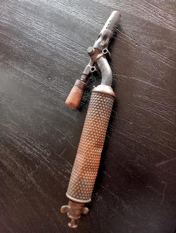 Oude benzine brander, Antiek en Kunst, Antiek | Gereedschap en Instrumenten, Ophalen of Verzenden