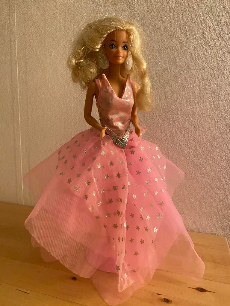 1988 Vintage Superstar Barbie, Ophalen of Verzenden, Gebruikt, Barbie