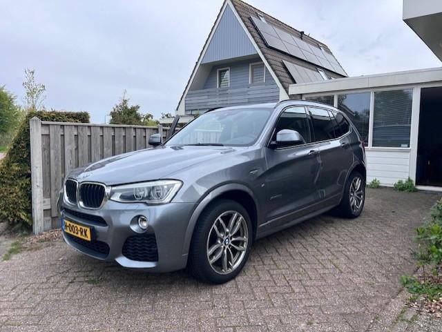 BMW X3 20D Xdrive Aut8 2016 Grijs HUD en Panoramadak, Auto's, BMW, Automaat, Euro 5, 1995 cc, Leder en Stof
