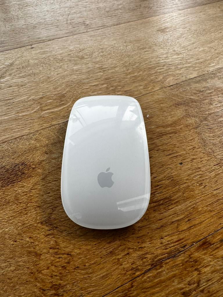Apple Magic Mouse A1296, Muis, Gebruikt, Ergonomisch, Rechtshandig