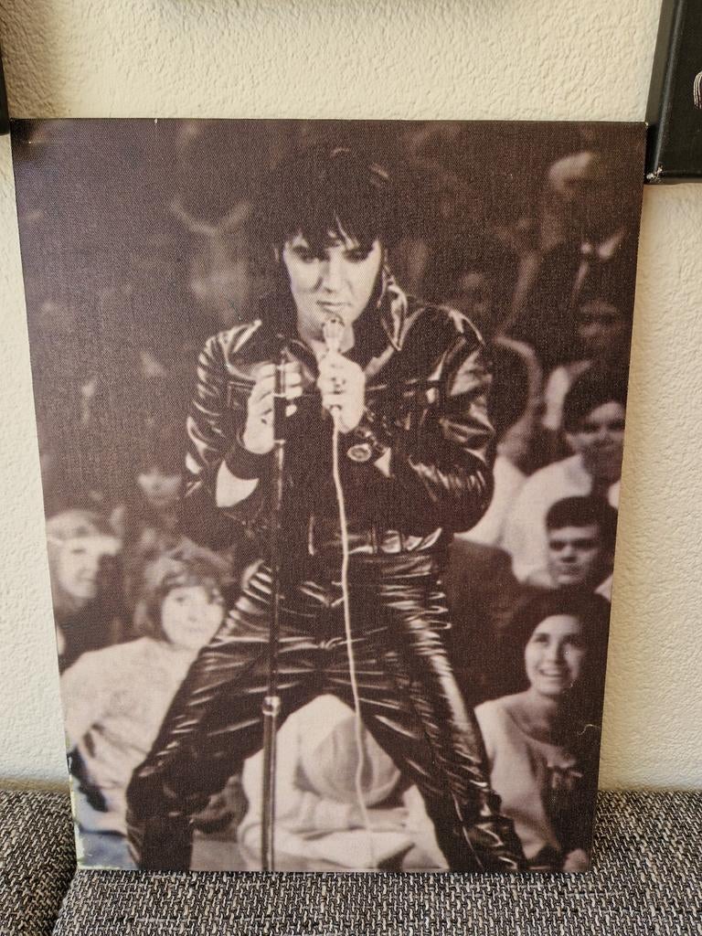 Canvas van Elvis Presley, Ophalen of Verzenden