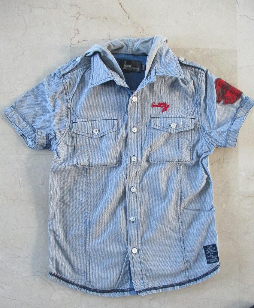 zeer mooi bloesje met korte mouwen, Kinderen en Baby's, Kinderkleding | Maat 140, Overhemd of Blouse, Ophalen of Verzenden, Zo goed als nieuw