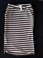 Meisjes rokje zwart wit gestreept maat 122/128, Kinderen en Baby's, Kinderkleding | Maat 122, Ophalen