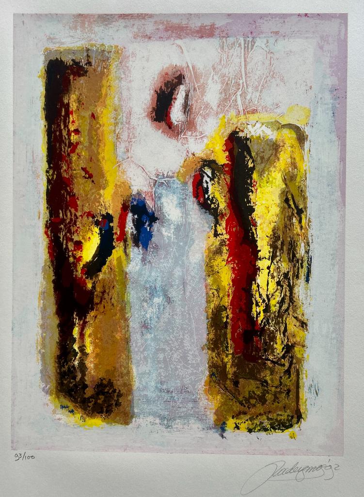 Zeefdruk Jan Radersma - Tulisan, Antiek en Kunst, Verzenden